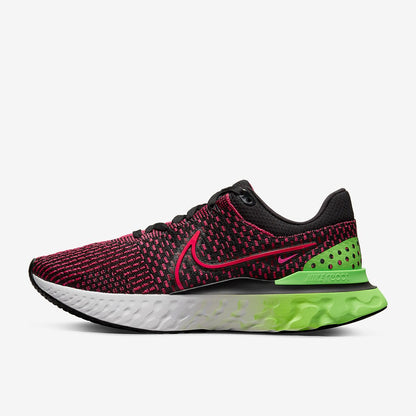 Nike React Infinity Run Flyknit 3 Siren Red Green Strike